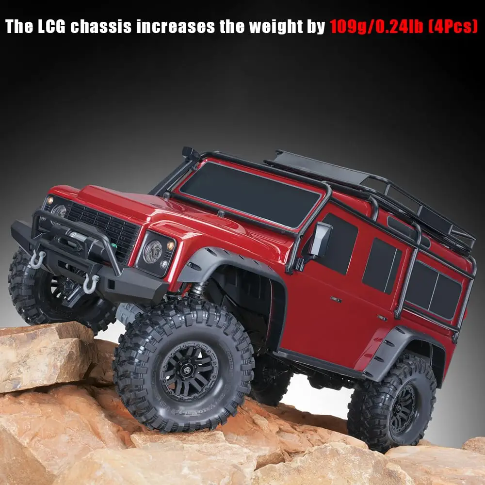 GLOBACT أوزان نحاسية 6/9/12 // 15/18/22 مللي متر محور سداسي لـ 1/10 Trx4 Trx6 محوري SCX10 II III Redcat GEN7 GEN8 1.9in 2.2in أجزاء العجلة