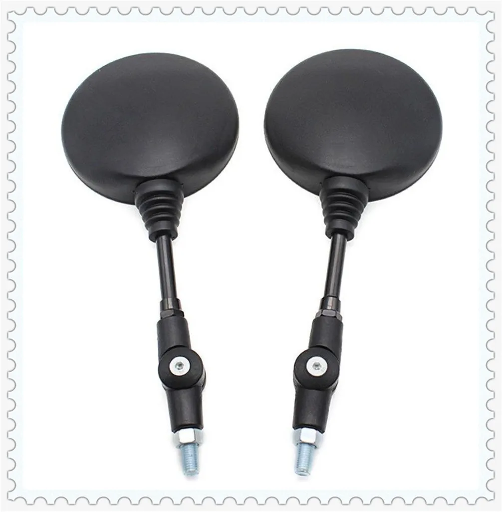 rearview mirror Anti-fall Folding Round motorcycle Side for Kawasaki KLX250 D-TRACKER KDX125-250 D-TRACKER125 KLX150S