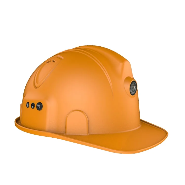 

Safety First Adults Smart Hard Hat With Fall Alarm 4G Construction Site Safety Helmet