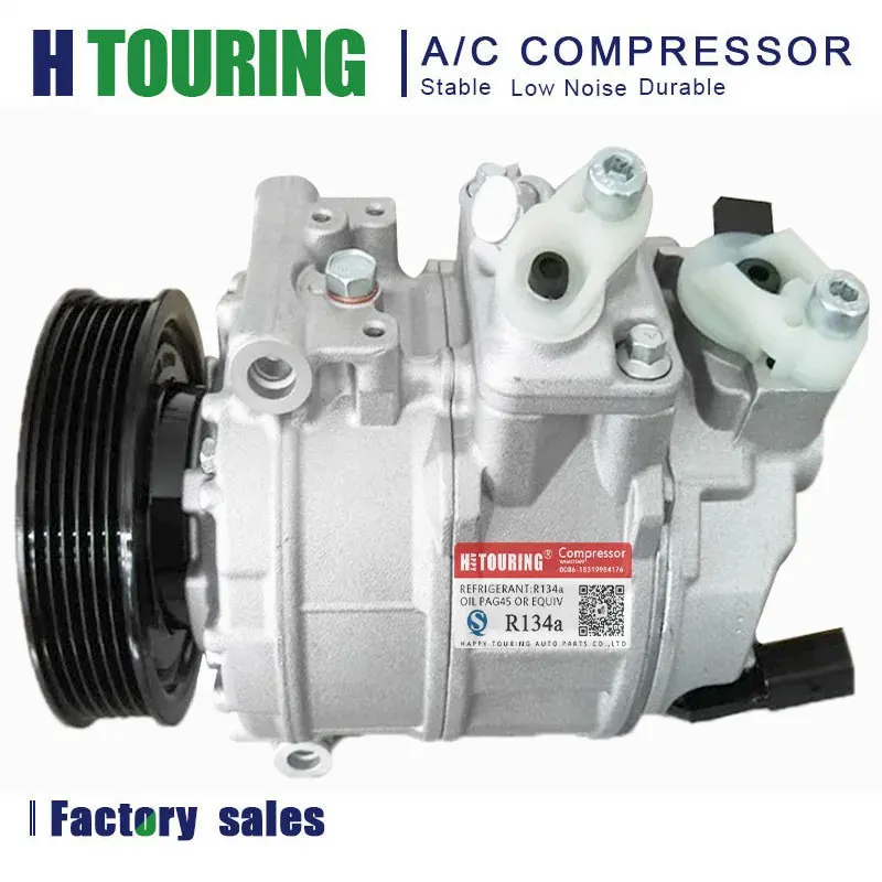 

CAR AC AIR Compressor for Volkswagen Passat Gold Superb Caddy 1K0820859P 1K0820859T 5N0820803B 8J0260805A 5N0820803 1K0820859N