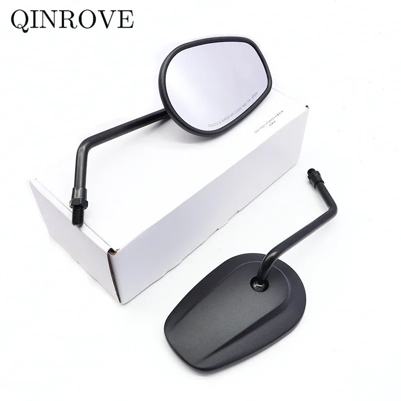 

Retro Motorcycle Rearview Mirrors Universal 8mm 10mm Side Mirror Cafe Racer Moto Accossories for MT07 09 Hornet CBR650 Piaggio