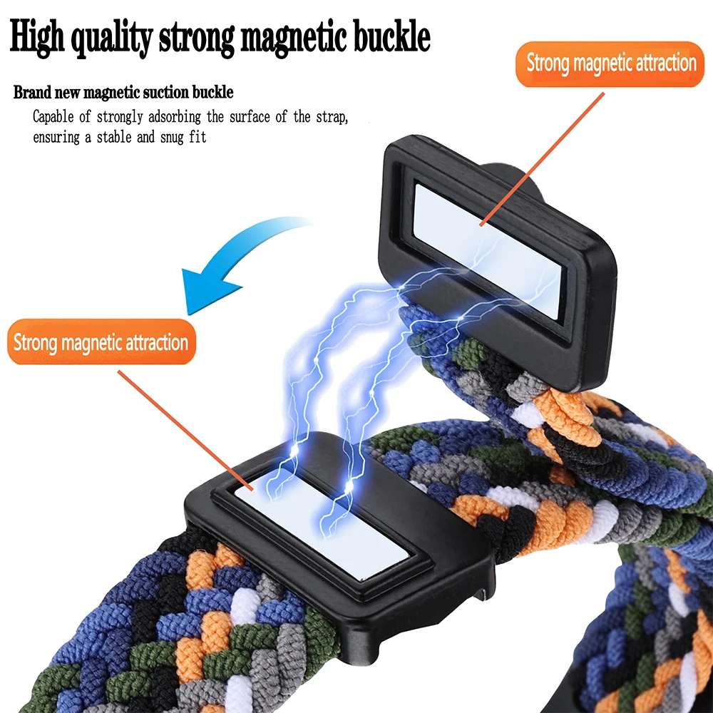 Magnetic Nylon strap For Xiaomi Redmi Watch 2/ 2 Lite Case Metal Protector Case strap Bracelet Mi Watch Lite Bumper Correa Band