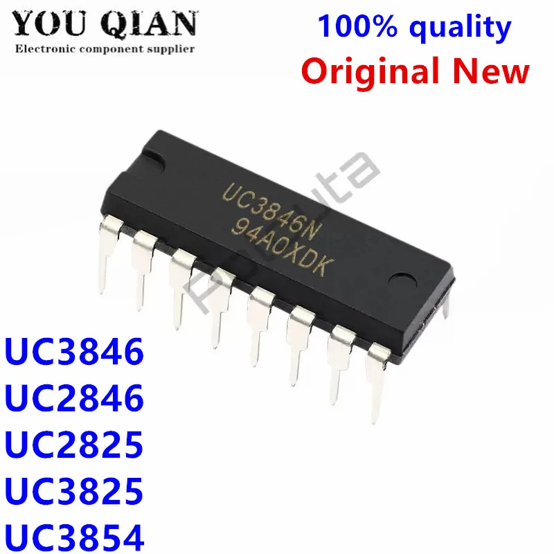 5Pcs UC3846N DIP-16 UC3846 3846 UC2846N UC3846N KA3846 UC2825N UC2825BN UC3825N UC3825AN UC3854 UC3854N new and original IC