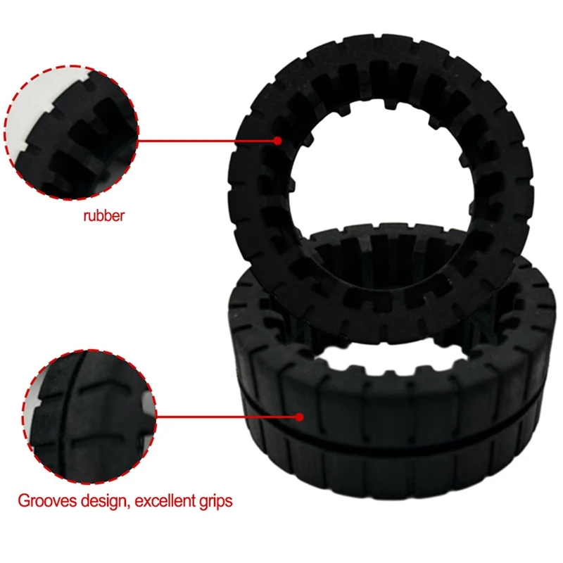 6 шт., колесные шины для пылесоса Irobot Braava Jet M6 (6110, 6012)