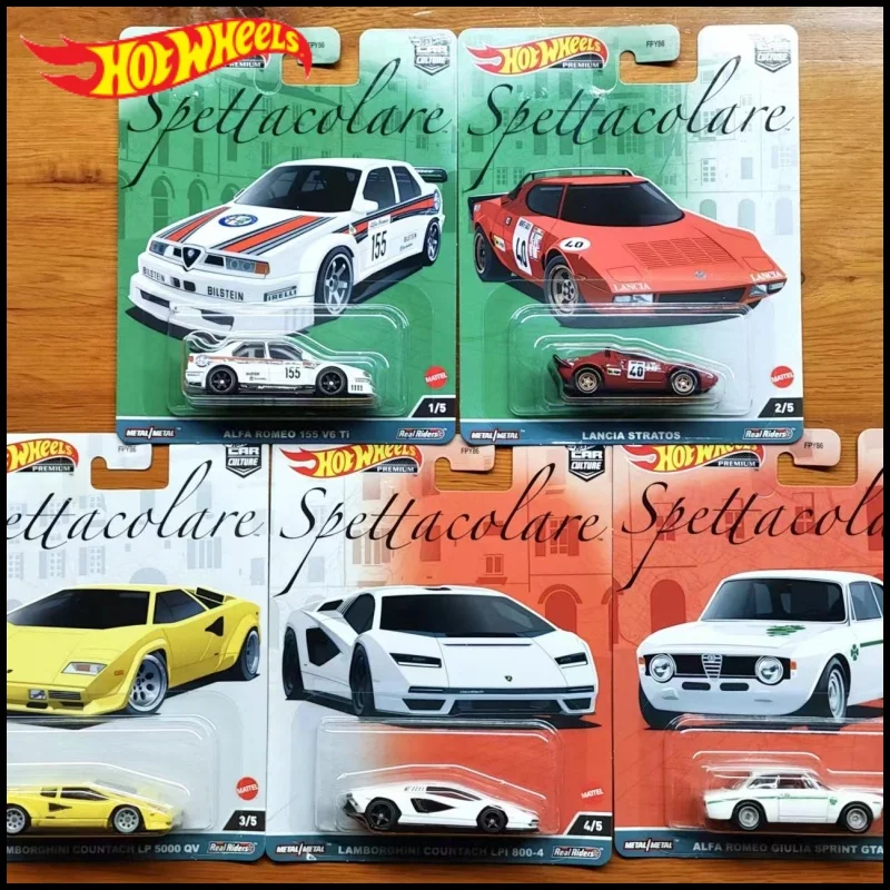 

Новый 1/64 Hot Wheels Car Culture Премиум Италия Экзотическая Fpy86 Lamborghini Countach Lpi 800-4 Литая модель автомобиля Коллекционная модель автомобиля