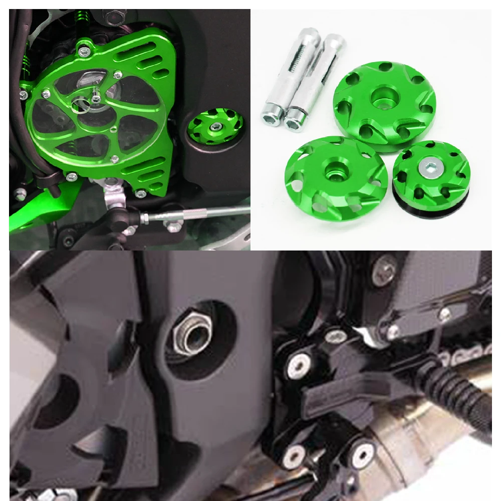 

Fits for Kawasaki Versys 1000 SE LT ABS 2012 2013 2014 2015 2016 2017 2018 Motorcycle Frame Hole Plugs Covers Decorate Screw Cap