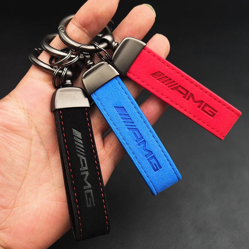 2024 New Man Keyring Women Luxury Car Keychain For Mercedes Benz A B C E S ML GLK GLE GLS GLC SLK Class AMG Keychain Accessory