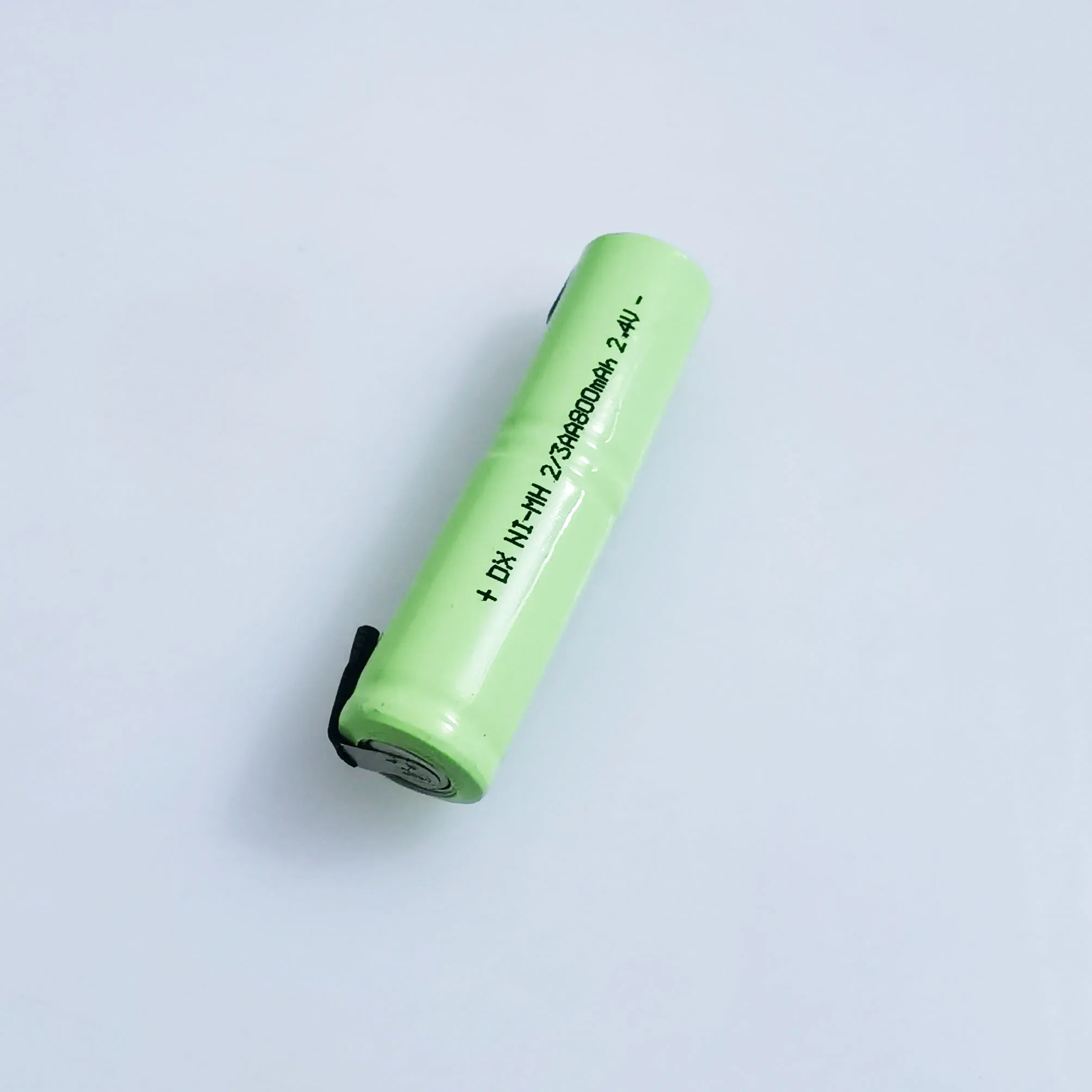 2.4V 2/3AA NI-MH battery pack 800mAh Ni Mh cell with welding pins for electric razor shaver