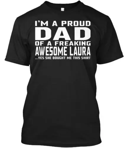 Laura Online T-Shirt Made in the USA Size S to 5XL