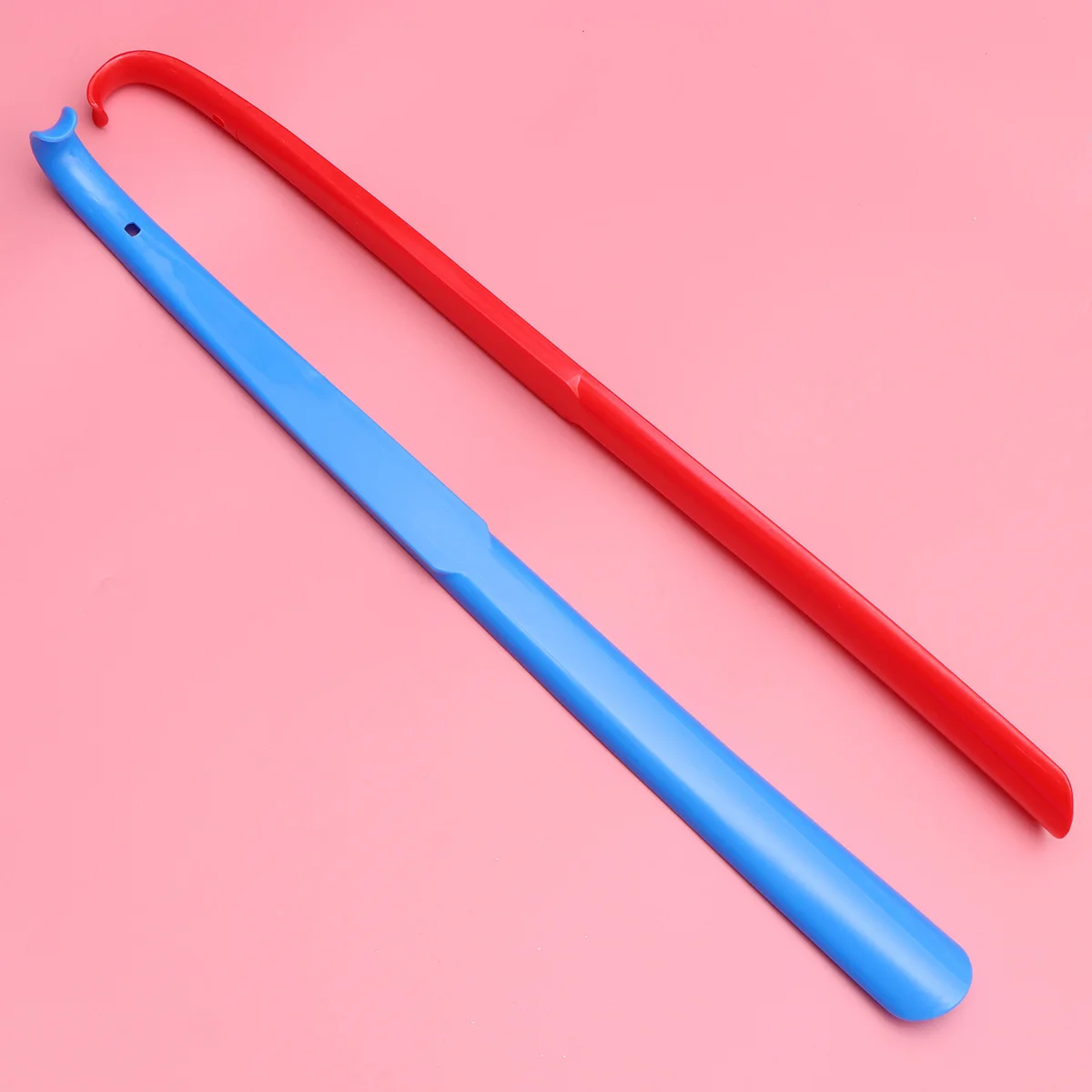 

3pcs 58Cm Plastic Shoe Horn Lightweight Ergonomic Shoe Lifter For Home Office Removal Tool For Elderly Men Women