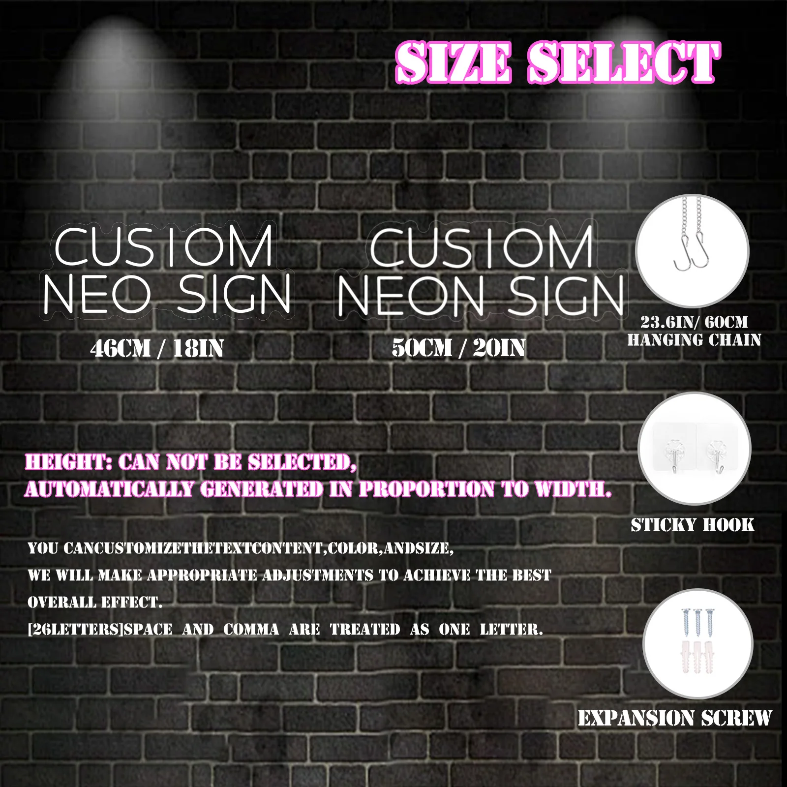 مخصص النيون تسجيل Led اسم ضوء للأطفال اسم علامات مخصصة في سن المراهقة هدية Led النيون تسجيل ل جدار ديكور ديكور غرفة نوم شخصية #4