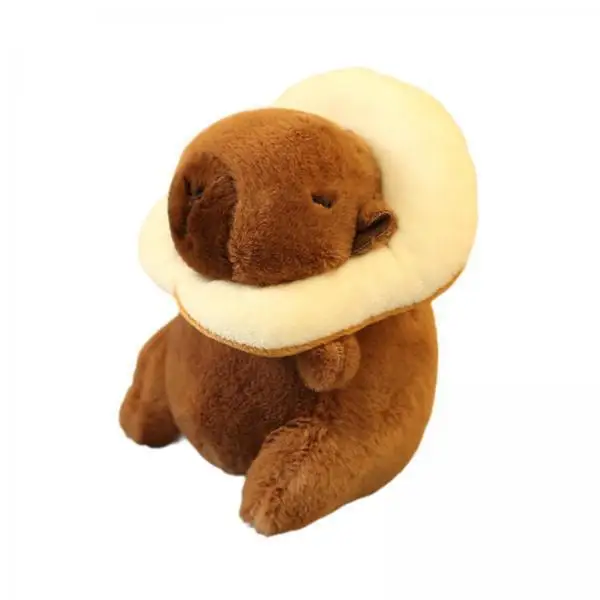 Cute Capybara Plush Keychain Pendant Animal Stuffed Keyring Bag Charm for Wallet Purse Decorations