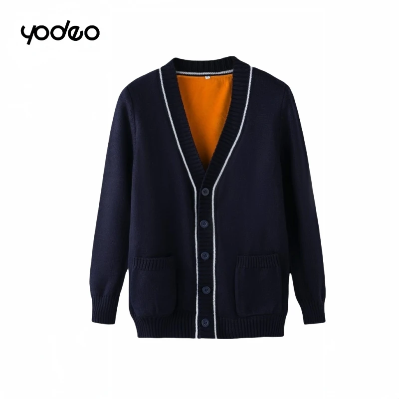 Manteau pull d'infirmière d'hôpital, cardigan tricoté chaud coupe-vent en velours doré épais, vêtements de travail d'infirmière résistants à l'usure pour hommes