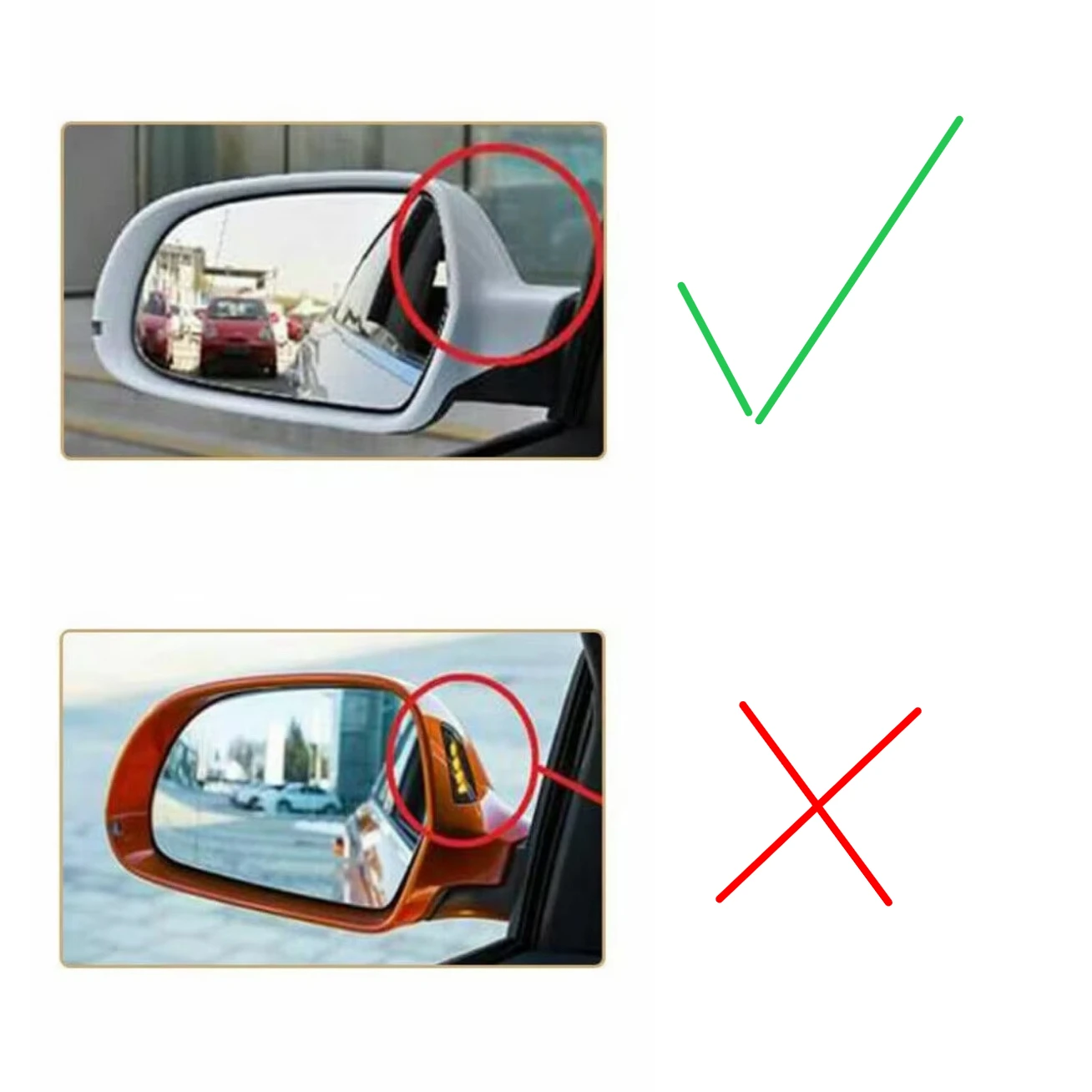 Fit For Audi A6 C7 C7.5 S6 4G RS6 2012-2018 Car Rearview Side Mirror Cover Wing Cap Sticker Rear View Case Trim Carbon Fiber view 2