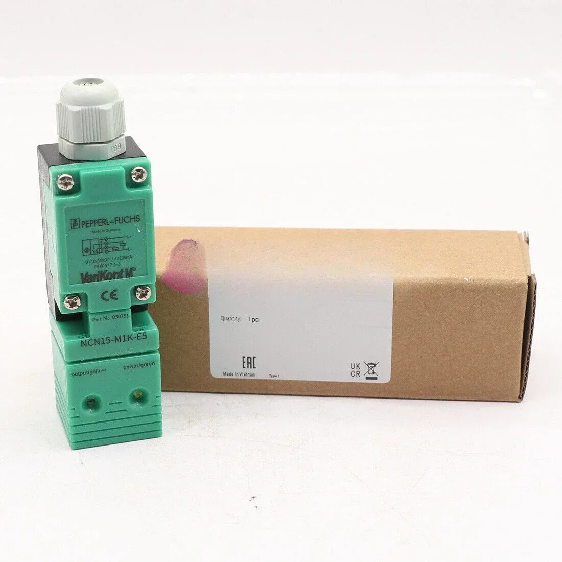 

NCN15-M1K-E5 New Inductive Sensor For Pepperl+Fuchs Proximity Switch 1PCS