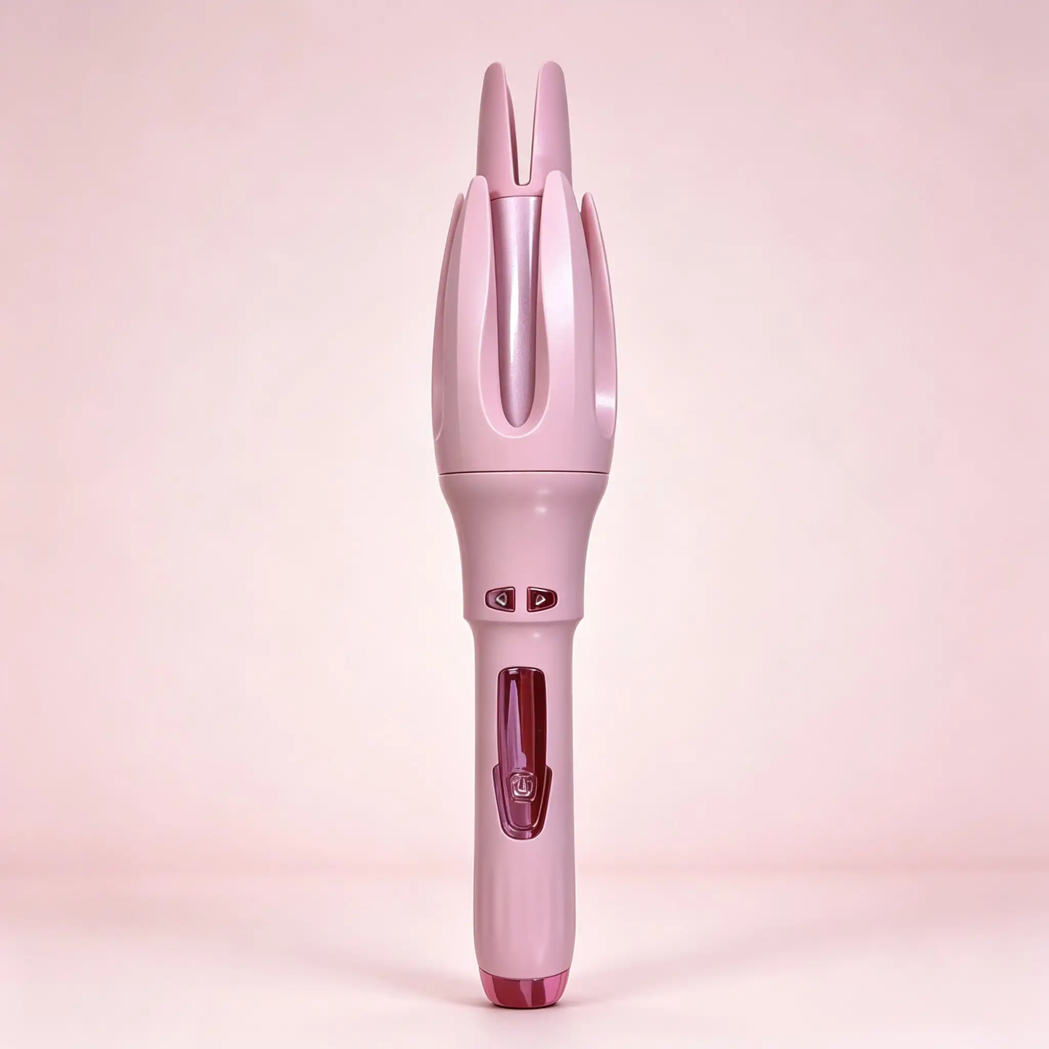 Fully Automatic Curling Iron, 4 Temperature Settings, Fast Heating, Bi-Directional Rotation, Anti-Scald Anti-Tangle Design, Auto Shut Off Safety Feature, Portable Rotating Hair Curler for Home & Travel Hairstyling