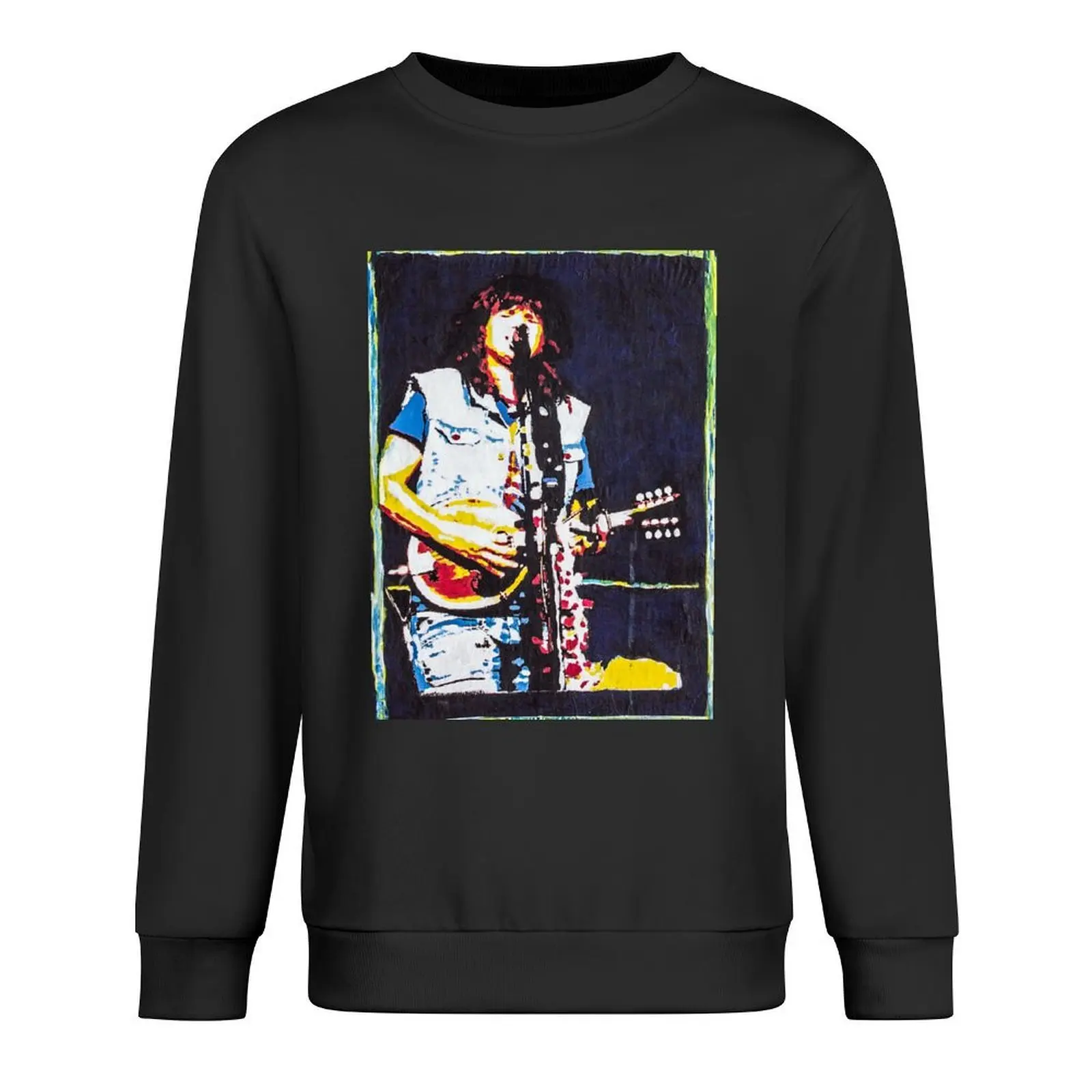 

Amy Ray playing mandolin Pullover tracksuits autumn new products autumn jacket men men's clothing anime sweatshirt