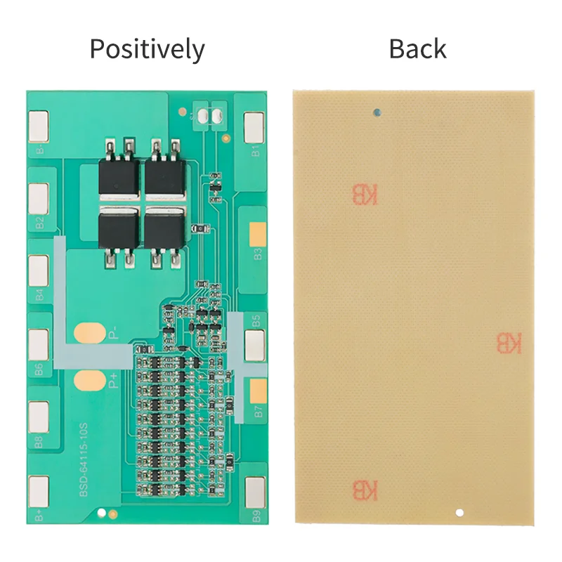 Bisida BMS 10S 36V 10A Lithium Battery Charger Protection Board Battery Management System for Electric scooter battery pack