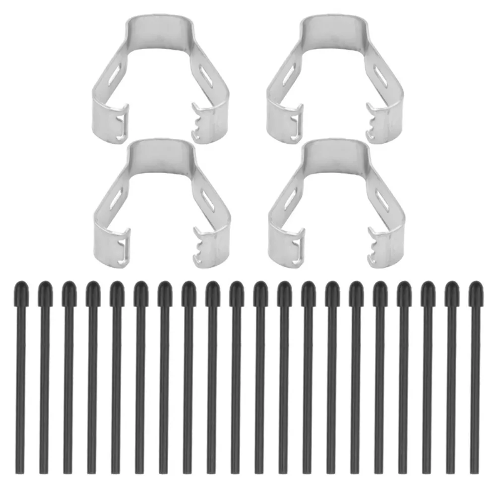 5pcs with Remove Tool Stylus Pen Replacement Black/white Replacement Touch Pen Remove Nips Tips Practical Pen Nibs Tips