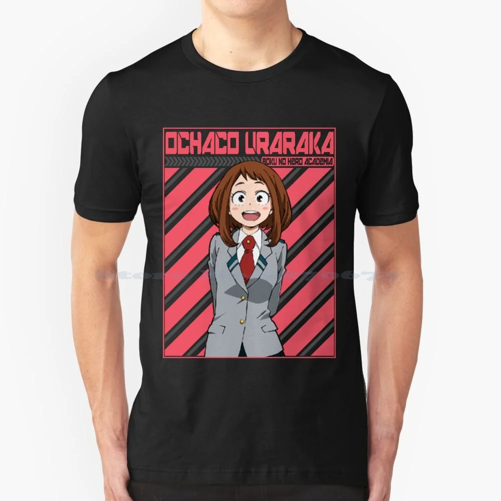 Plus Ultra Uraraka T Shirt 100% Cotton Tee Boku No Hero Academia Plus Ultra Midoriya Izuku Plus Ultra Todoroki Shoto Plus Ultra