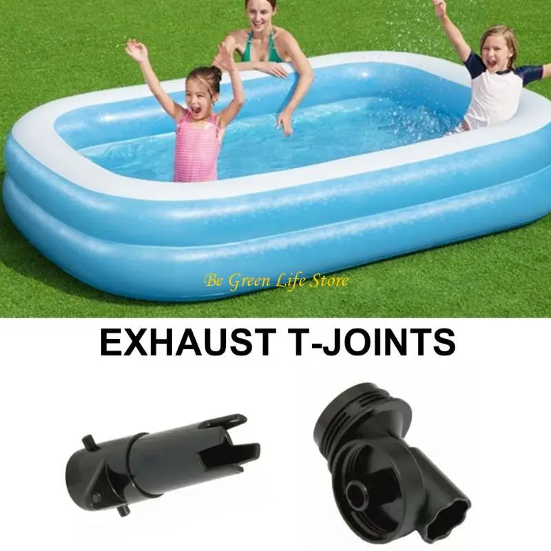 M7DF Pool Deflator Anexador Deflatar rápido o conector T Adaptadores conector para piscina