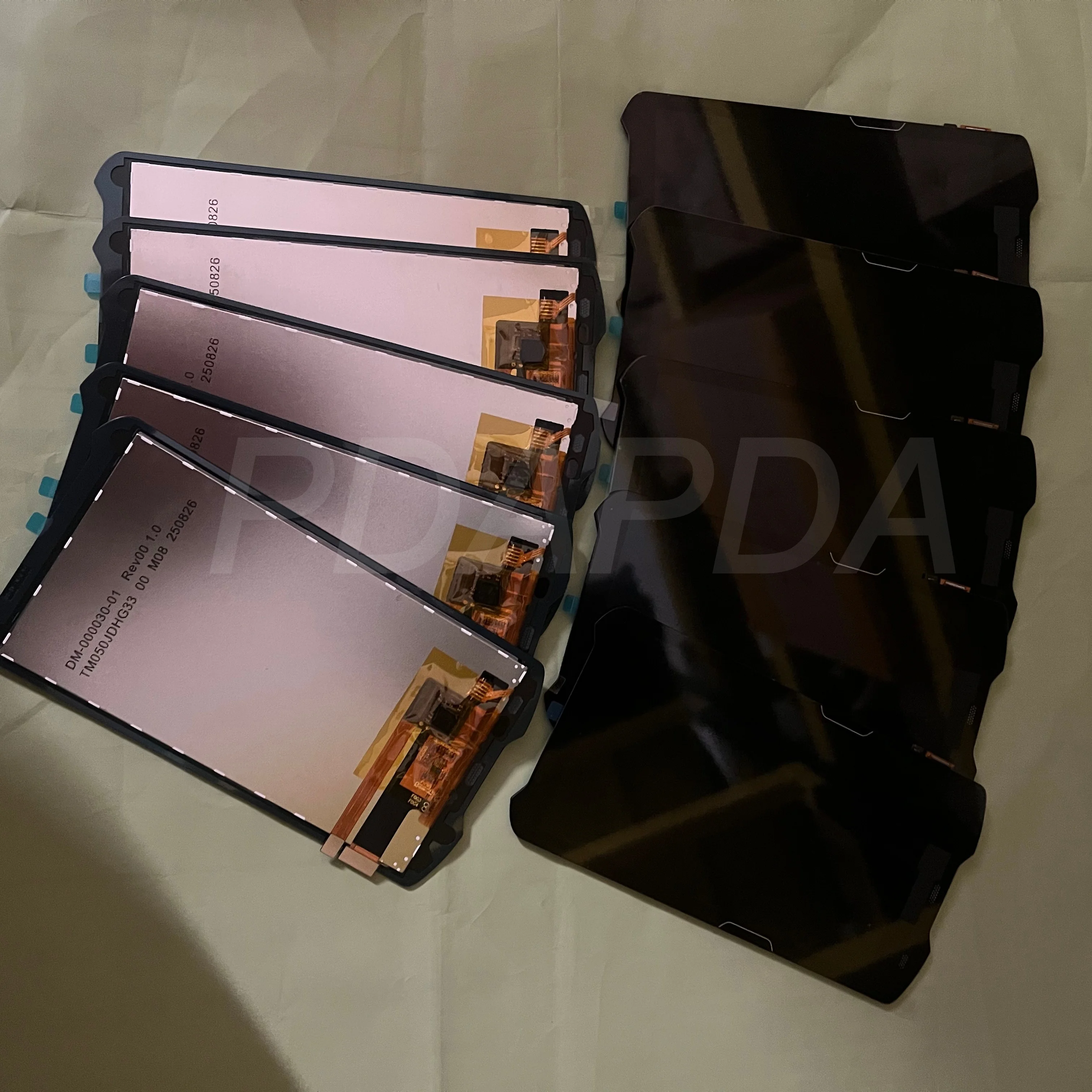 

Lot of 10 - LCD Module with Touch Screen Replacement for TC51,TC56 For Motorola Zebra