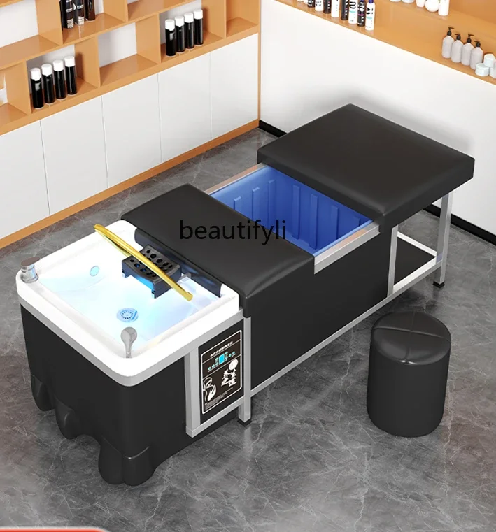 Beauty Salon Water Storage Type Water-Free Fumigation Massage Water Circulation Physiotherapy Bed Thai Head Therapy Bed