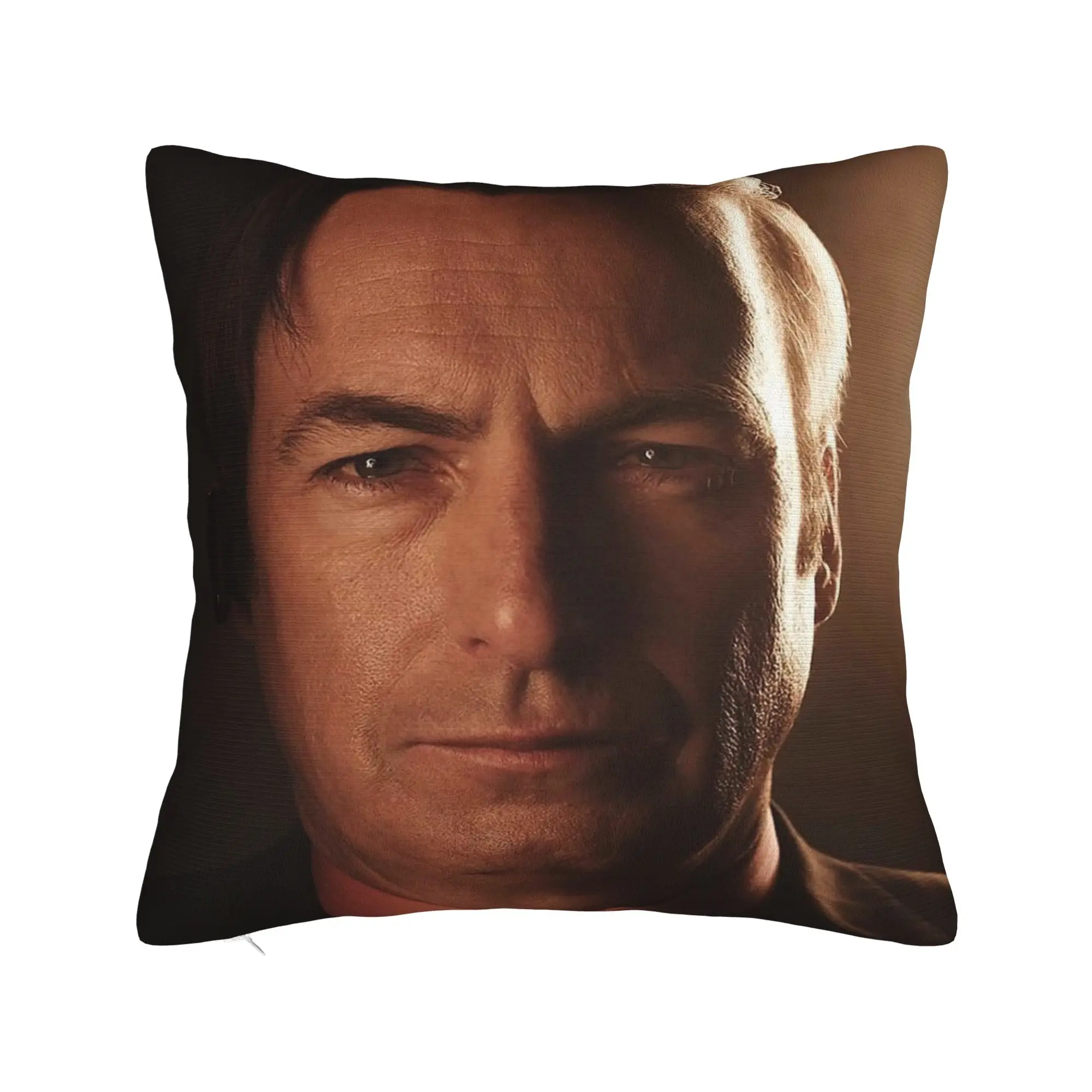 Saul Goodman Actor Square Pillow Covers Polyester Sofa Breaking Bad Cushion Cover Cool Home Decoration Pillow Cover 40*40