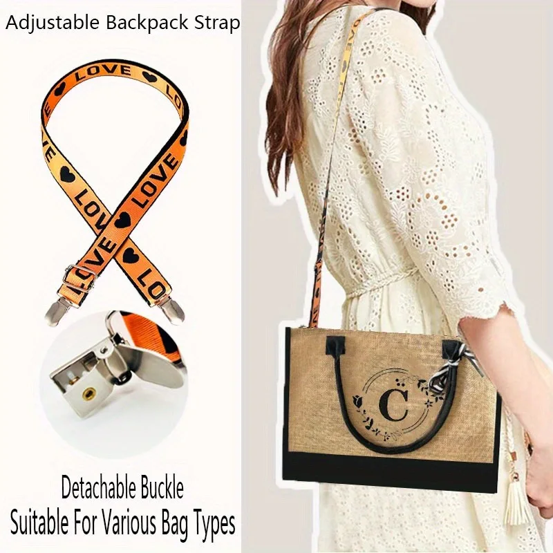 

1PCS Shoulder Strap Multifunctional Mini No Hole Buckle Nylon Shoulder Strap Set Deformed Diagonal Shoulder Strap