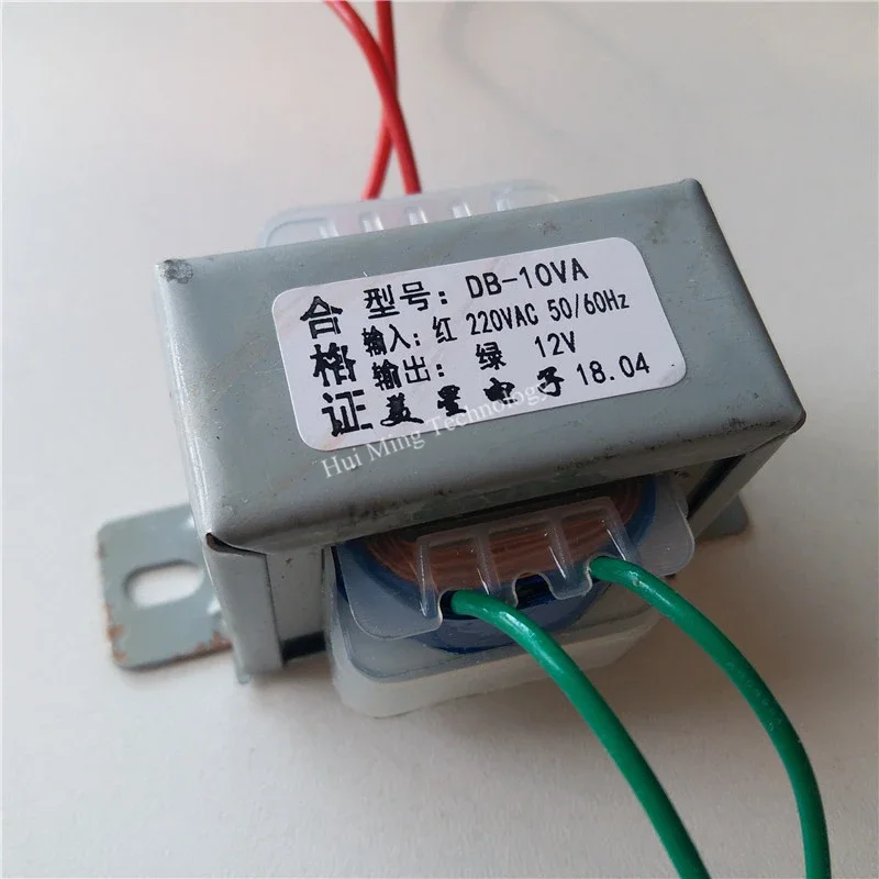 10W dual 24V EI transformer 18V-0-18V Isolation Transformer Custom Copper 220V to dual 12V EI48 Transformers for power supply