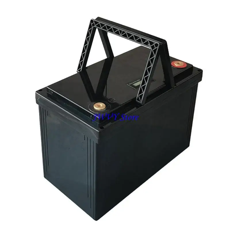 573A 12V 90AH Lithium Battery Plastic Case Battery Empty Box with Waterproof Seal and Portable Handle