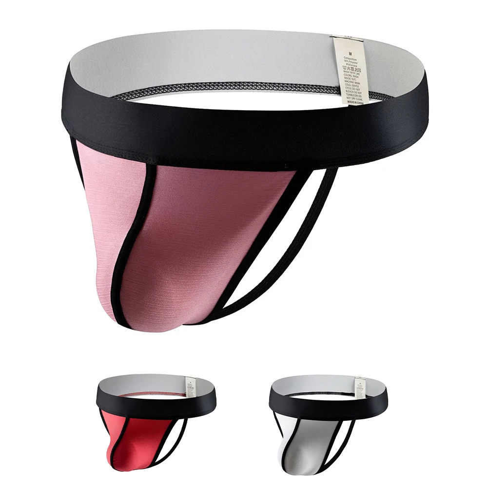 

Мужское дышащее нижнее белье с низкой талией, стильные стринги с тонким чехлом, нейлоновый спандекс, предназначенный для комфорта и поддержки