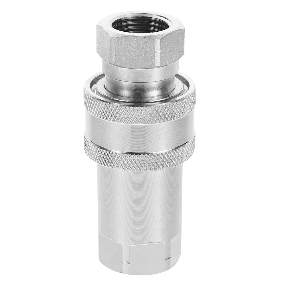 

Hydraulic Connector Coupling Fittings ISO Thread NPT Smooth Surface Dust Cap Engine System Industrial Equipment