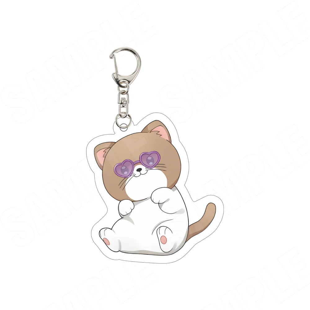 You and I Are Polar Opposites 6CM Vivid Printed Acrylic Keychain Miyu Suzuyi Cute Chibi Anime Merch Collectible Birthday Gift