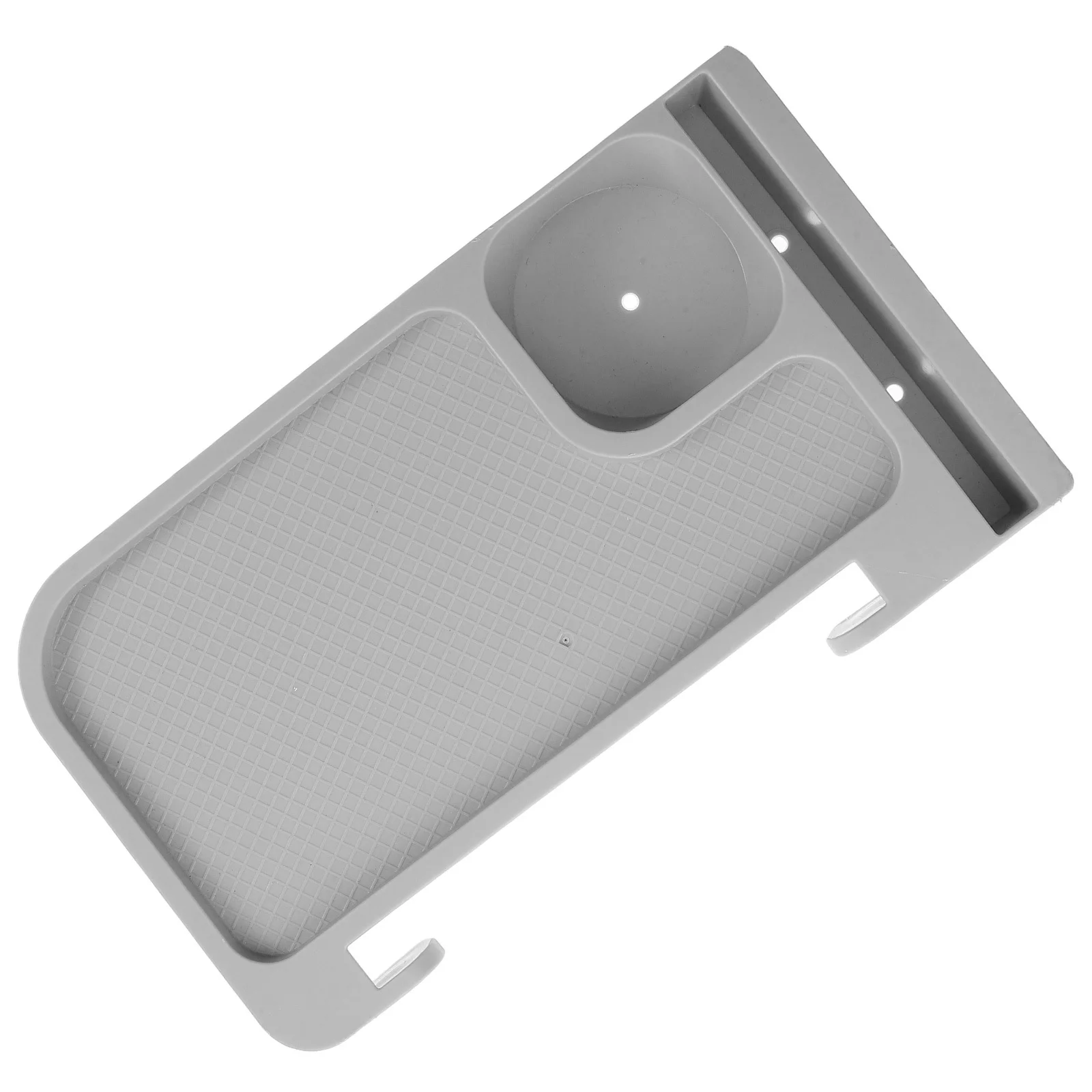 

Portable Chair Tray Outdoor Folding Armrest Side Table for Camping Beach Lawn Chairs with Cup Holder and Storage Slots Recliner