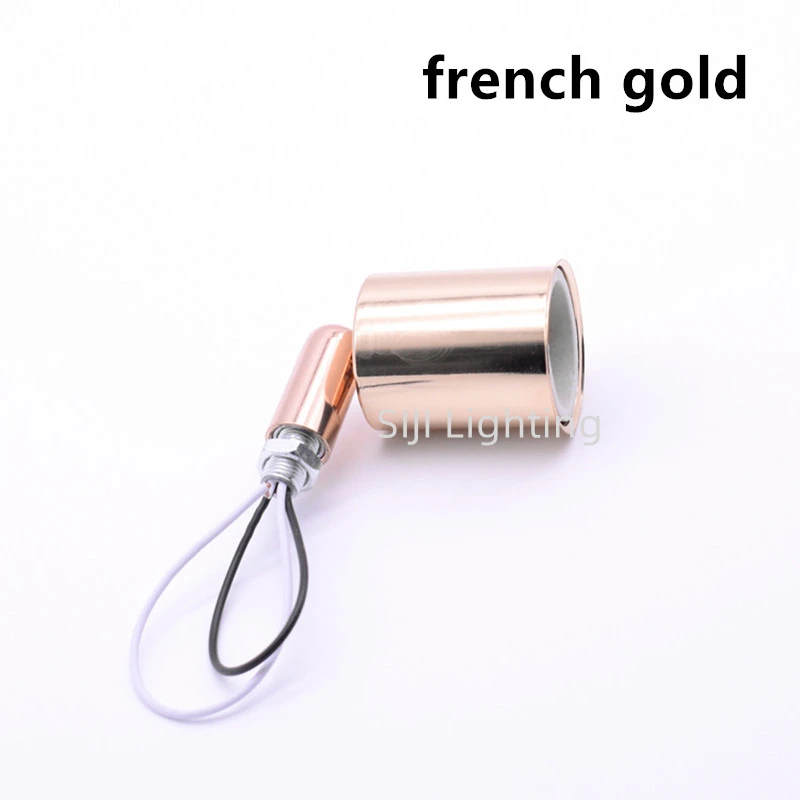 E27 Socket Lamp Holder Ceramic Lamp Holder with Lamp Base Adapter Universal Joint Lamp Base for Led Pendant Lights Wall Lamp DIY