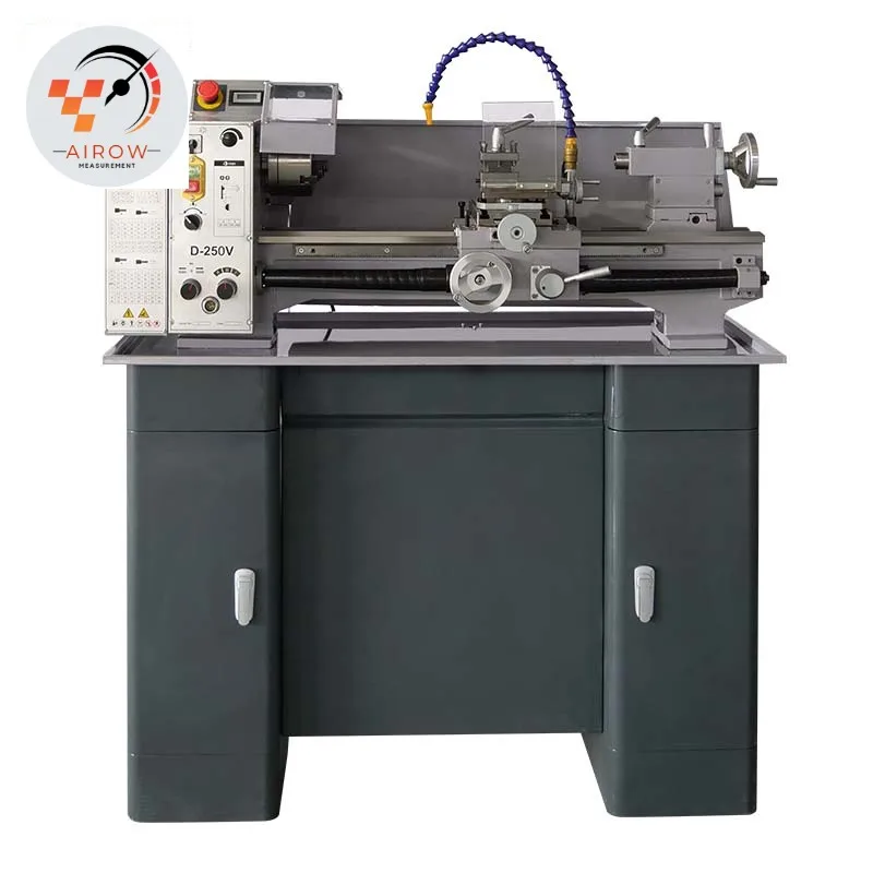 

Мини-токарный станок Airow WMTCNC Light Duty D250V для ручной механической обработки металла, производство Китай
