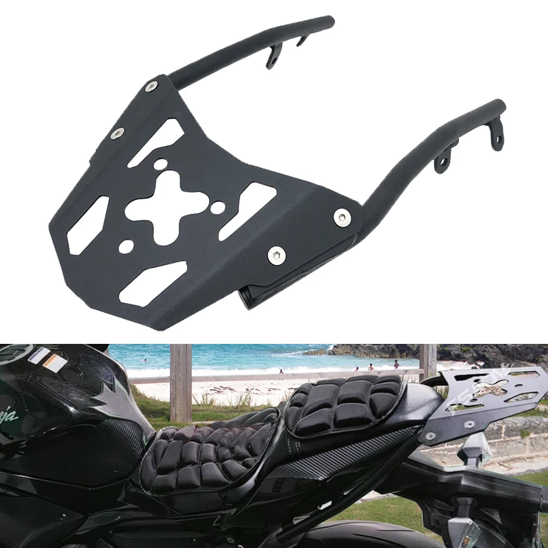 

Подходит для KAWASAKI Ninja 650 EX650 Z 650 2017-2023, задняя багажная полка для мотоцикла, держатель полки, кронштейн багажника