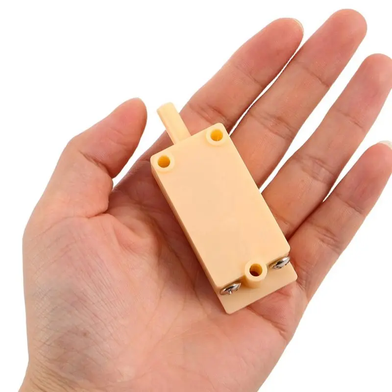 B27B Plunger Contact Alarm Door Security Enclosure Mechanical Tamper Switch 3Pcs Normally Closed Metal Housing Screw Mount