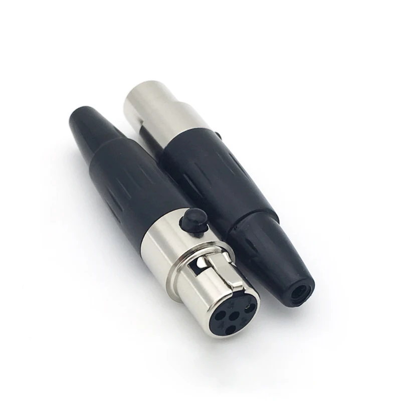 Mini XLR Aviation Connector, Female Socket, Zinc Alloy+copper pins, 3 4 5 6 7pins, for MIC Microphone Audio Video Connecting