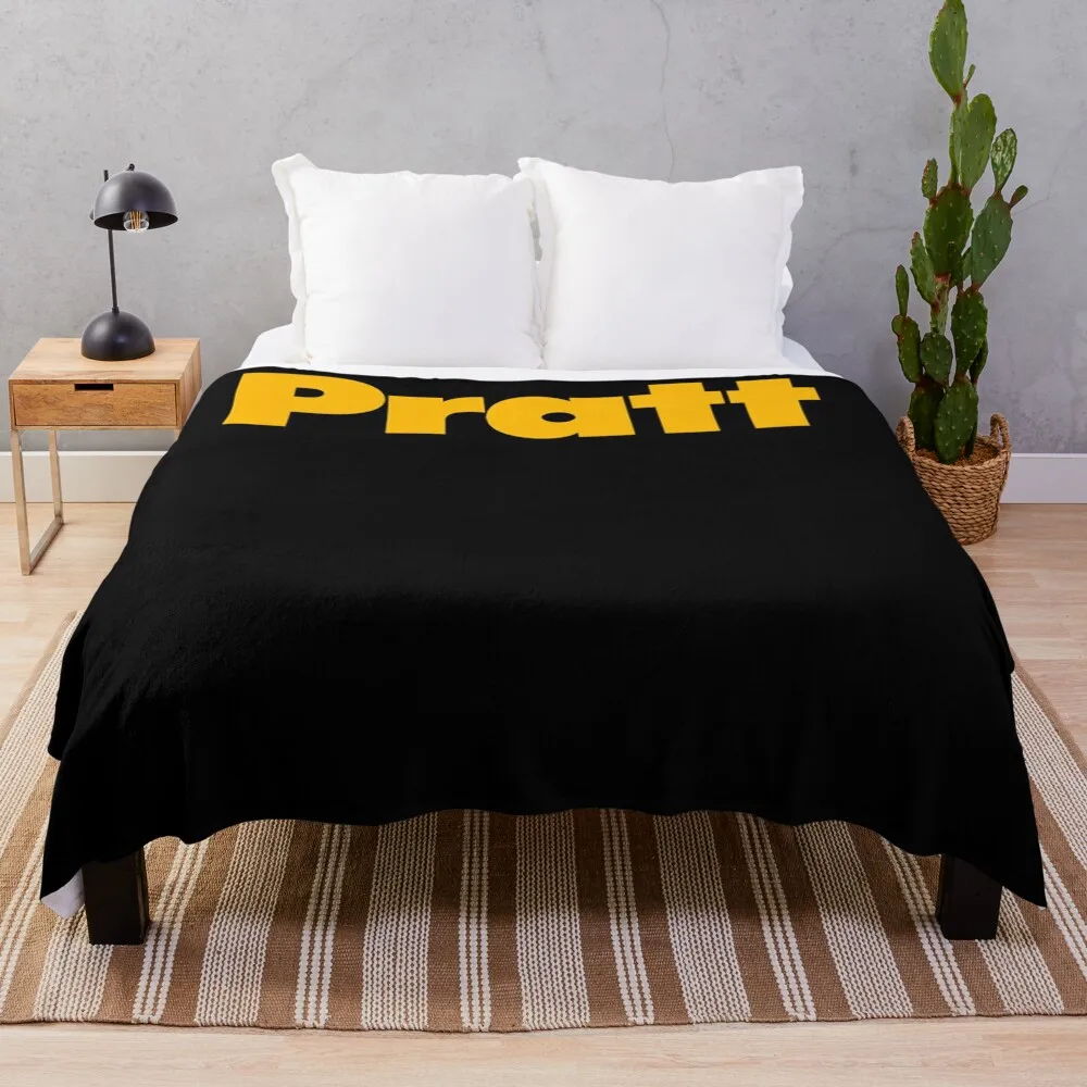 BEST SELLER - Pratt Institute Logo Merchandise Essential Throw Blanket manga Camping Bed Fashionable Blankets