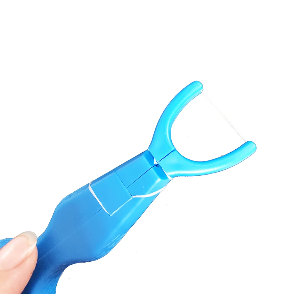 1/3 pçs hortelã flosser titular dente picareta hortelã flosser dental hortelã picareta suporte dente hortelã flosser dental ferramenta de limpeza