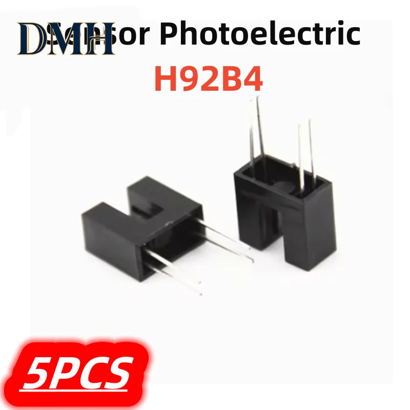 5Pcs/lot 100% New Slotted Optical Switch H92B4 Direct Infrared Photoelectric Sensor Photoelectric Switches