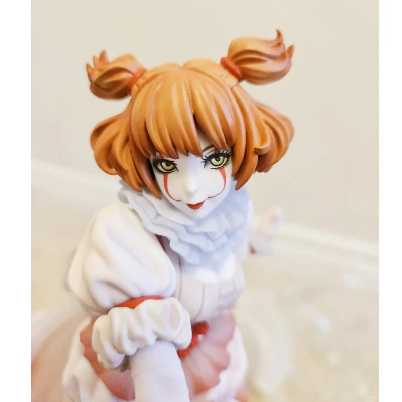 سلسلة فتاة جميلة Pennywise فيلم جوكر سلسلة معادمة محاصر الشكل 1/7 نموذج سطح المكتب زينة زخرفية هدية مهرجان لطيف