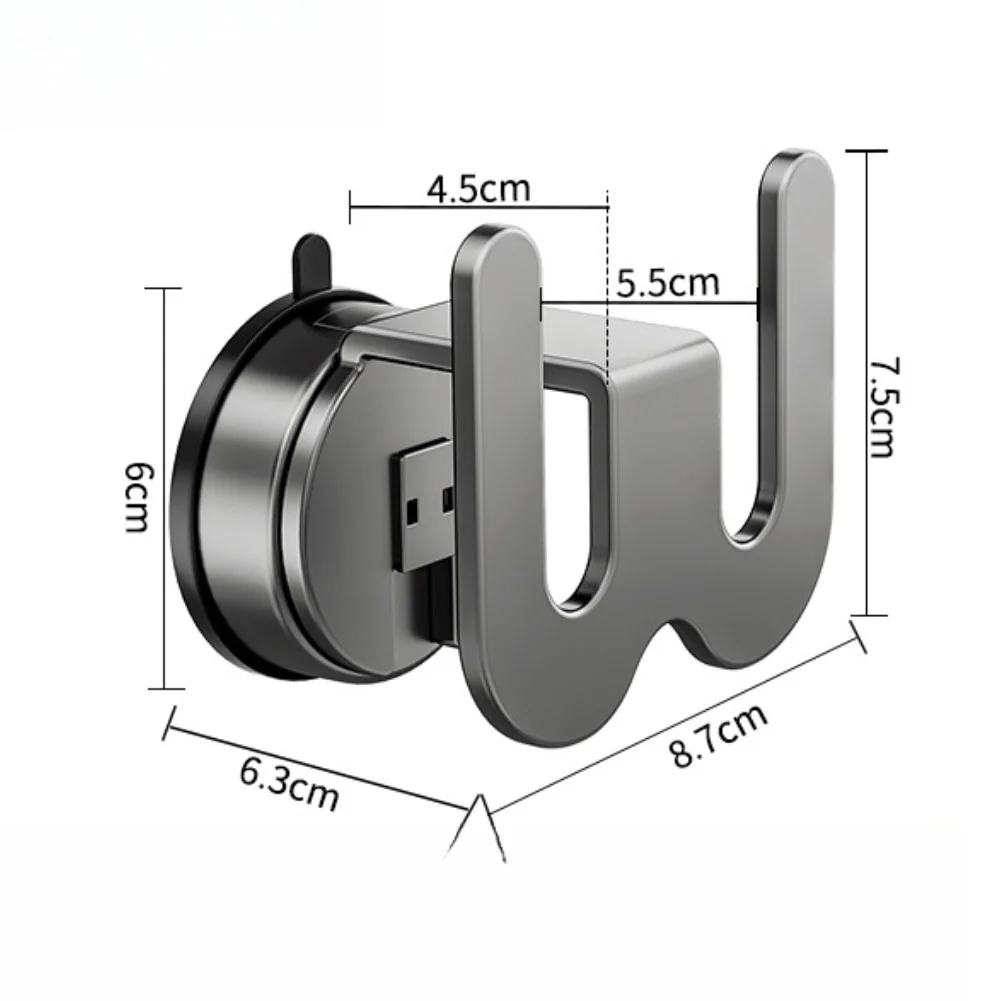Non Drill Wall Mount Slipper Rack for Bathroom Shoe Organizer with Open Air Drying Structure 10 10 6cm Suction Cup Holder