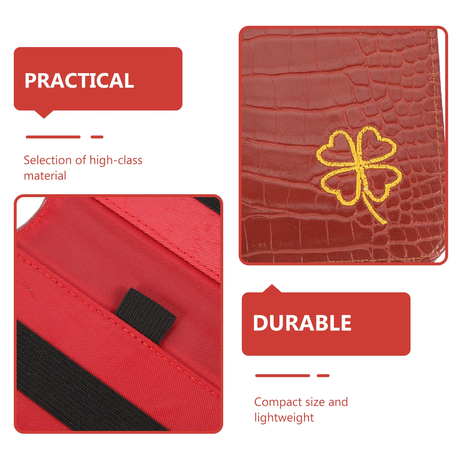

Golf Scorecard Holder Portable Compact Waterproof Golfing Recording Cover for Men Durable Lightweight Flip-Open Design for Score