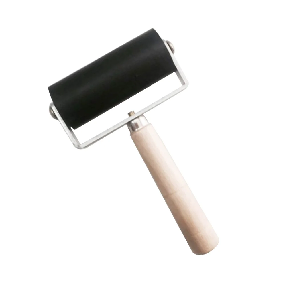 Rolo De Borracha Brayer para Tinta De Impressão e Impressão, Estampagem De Parede, Bloco, Cola, Artesanato Rollers, Liner Pintura, Em Relevo Brayer