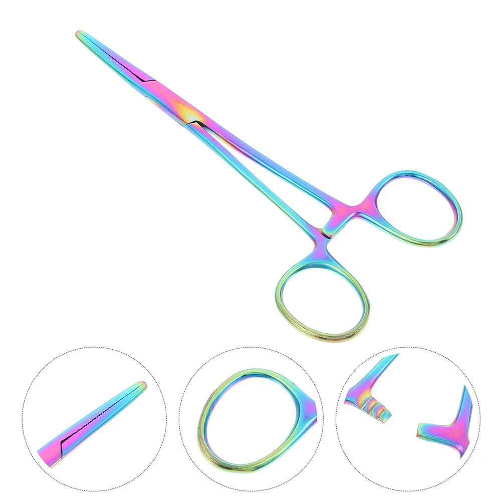 

Stainless Steel Ear Hair Forcep Dog Grooming Plier Non-Slip Ergonomic Hair Removal Tool For Cats Kitten Puppy Fish Shop Use Pet