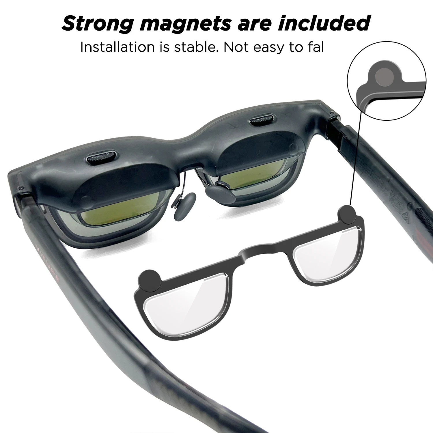 ل VITURE Luma/Ultra XR/AR نظارات ذكية قصر النظر عدسة الاستجماتيزم مكافحة الأزرق المضادة للوهج عدسات طبية مخصصة #3