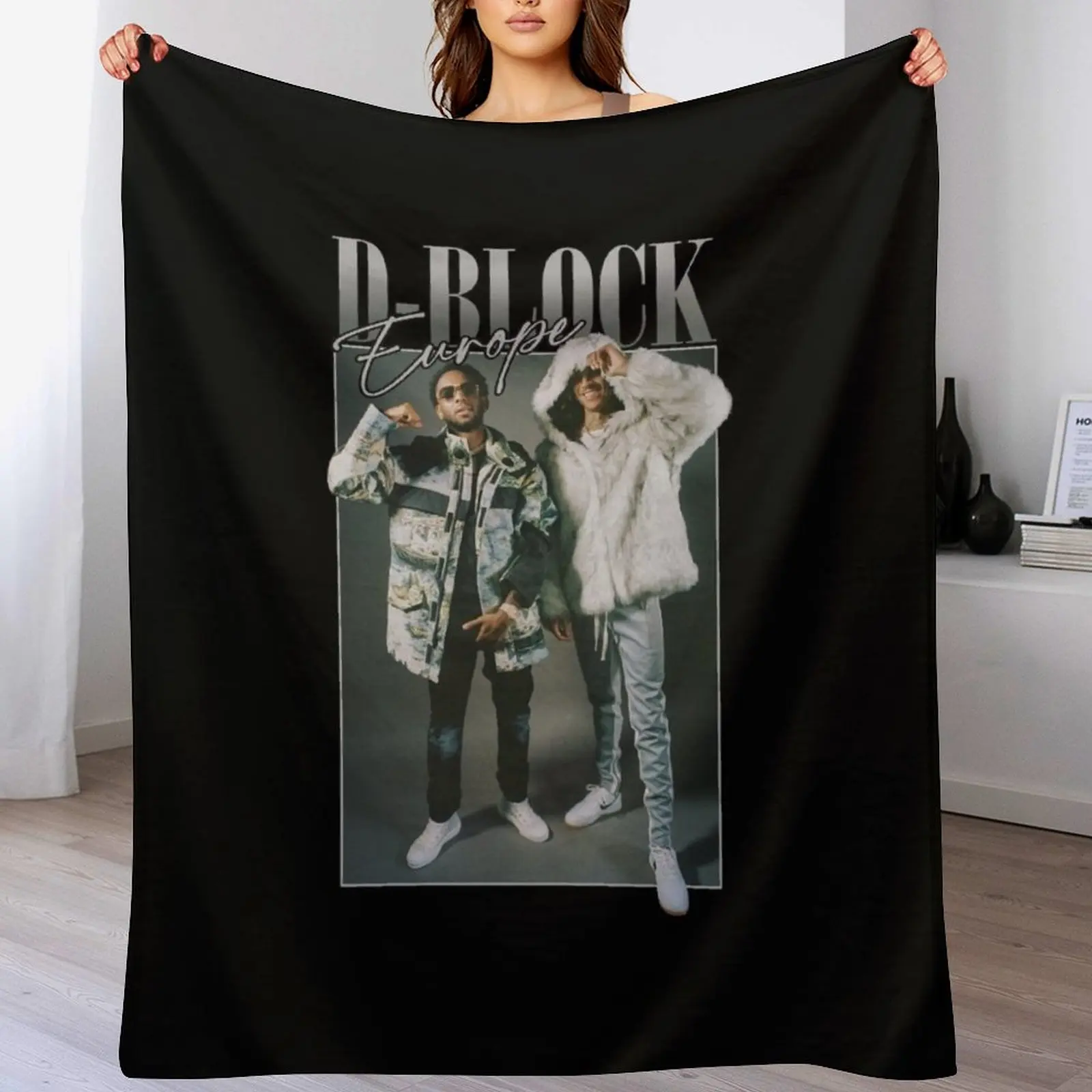 Hombres Mujeres mejor Merch D Block Europa divertido hombres ventilador manta multiusos sofás decorativos Polar para mantas de bebé